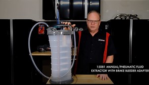 Watch Manual/Pneumatic Fluid Extractor with Brake Bleeder Adapter on Amazon Live