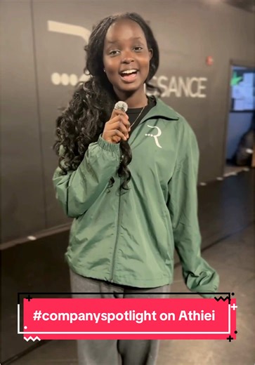 #companyspotlight on Athiei from Bellevue West! 🥳 💚 The Renaissance Company is a pre-professional musical theatre education program in which students receive training in voice, dance, and acting techniques while also preparing for community performances, theatre competitions, and full length productions. 🎭 🎶 Want to learn more about the Renaissance Company? Visit www.renaissancepac.org/company 💻 #training #performing #broadwaystartshere #renpac