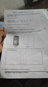 Activity 2: Representing Data in a TableThe table below shows... | Filo