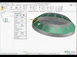 PTC Creo Elements Direct Modeling Express | Muster auf schräger Fläche