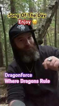 Song Of The Day 😉. Dragonforce Where Dragons Rule. #beingenlightened #comedy #darkhumor Enjoy. 😉