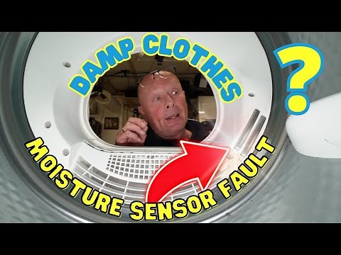 Tumble Dryer Stops & Clothes Not Dry? Won’t Finish the Cycle Moisture Sensor Solutions!