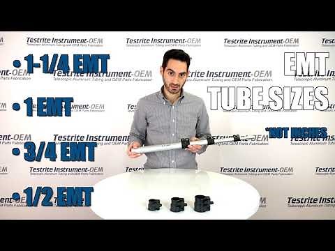 'B' Locks for telescoping EMT tubing