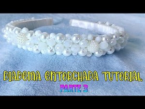 como hacer una diadema rapido y facil parte 3