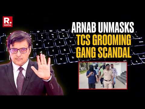 Arnab Smashes Silence Of Tata Bosses On TCS Grooming Gang Scandal In Nashik
