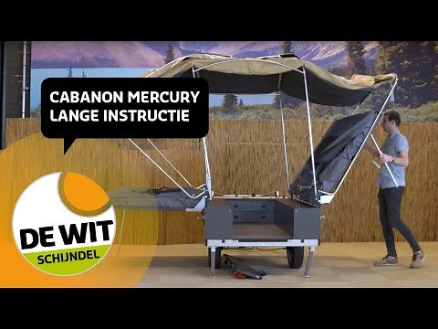 Cabanon Mercury vouwwagen opzetten lange instructie