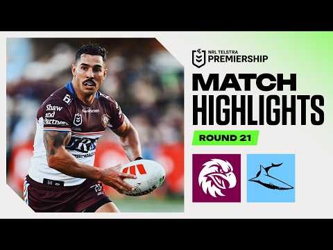 NRL 2026 | Sea Eagles v Sharks | Match Highlights | Round 21