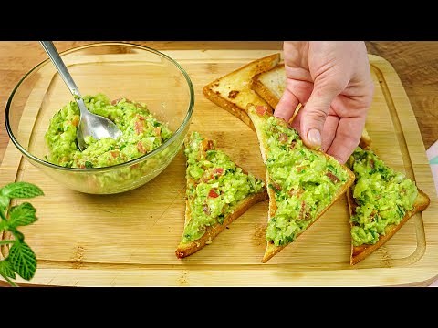 So eine leckere Avocado hast du noch nie gegessen! Vorspeisen Rezept in 10 Minuten! Frühstück