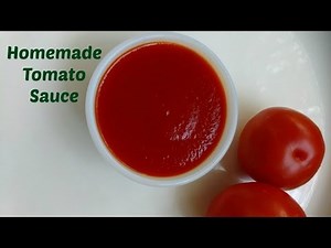 How to make Easy Healthy Homemade Tomato Sauce / Tomato Ketchup