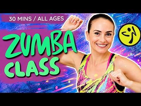 Zumba for Kids 🌈 30-Min Kids Zumba Dance Workout (Family Friendly, All Ages)