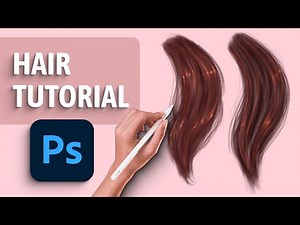 Realistic Hair Tutorial | Photoshop