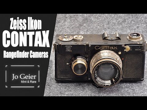 Zeiss Ikon Contax Rangefinder Cameras - A Quick Overview - Jo Geier - Mint & Rare