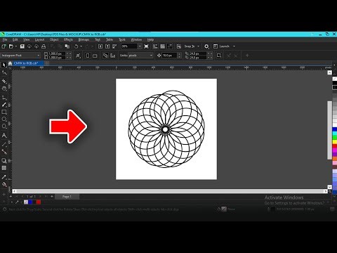 CorelDraw Tutorial: Rotate & Duplicate Objects in CorelDraw