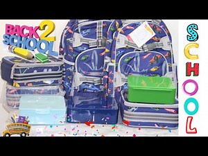 Pottery Barn Kids Backpack Lunchboxes review - Back To School