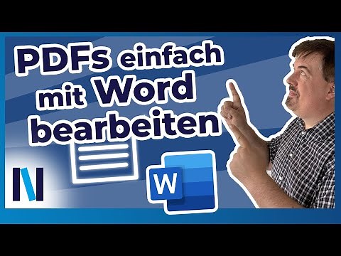 Word: Ein PDF in Word öffnen und bearbeiten? Das geht!