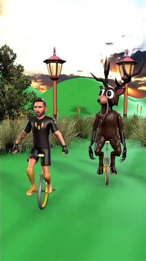 Who's Ride Unicycle Best Funny Moment #animation #familyfun #funny #roblox #deer99nights #99 nights