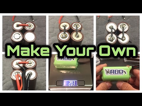 DIY 18650 4s battery packs