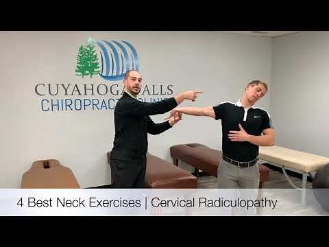4 Best Neck Exercises | Cervical Radiculopathy | Nerve Flossing