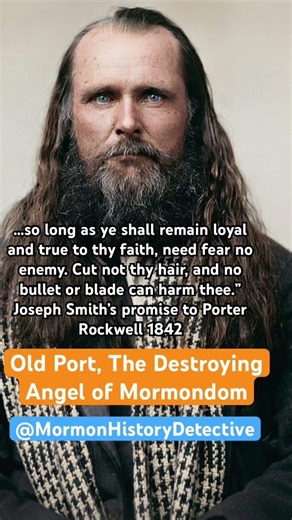 Brigham Young’s long-haired, bulletproof enforcer | Porter Rockwell | Utah War