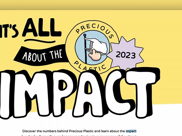 Impact Report landing for Recycling NGO