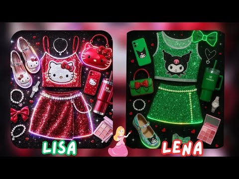 Lisalena 💕 |Neon light costume |light it up |neon light