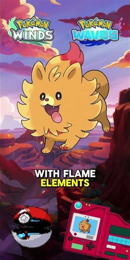 Pombon the new Generation 10 fire starter! #Pokemon #NewPokemon #Pombon #Pokedex #PokemonReveal