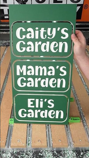 Making Weather Proof Garden Signs