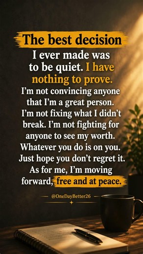 I Have Nothing to Prove Anymore #motivation #lifelessons #quotes #shorts
