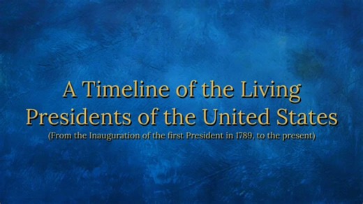 美国在世总统时间表（1789-2026）