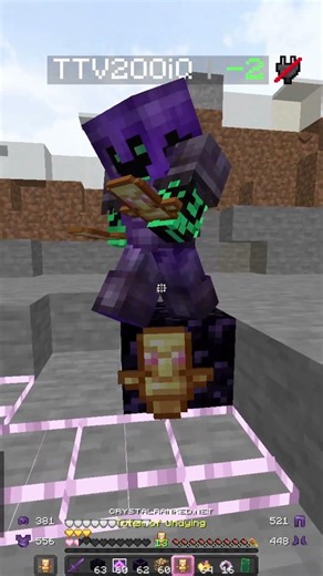 Adjusting to new keybinds #minecraft #mincraftpvp #shorts #gaming