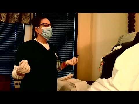 Sterile Dressing Change CVAD