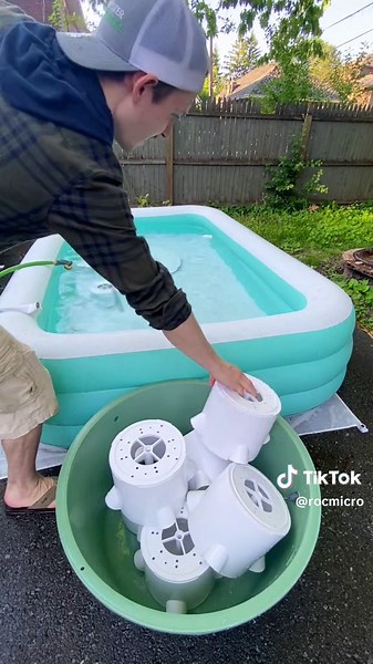 How To Clean A Tower Garden 💦 Imma go ahead and rate my flip at the end a 10/10. Lol Let me know your thoughts and appreciate if you followed my YT channel if you’re into this kind of content. Link in comments to full length. _ #towergarden #towerfarm #aeroponic #aeroponics #urbanfarming #hydroponics