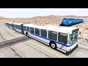 Train Accidents #9 - BeamNG DRIVE | SmashChan