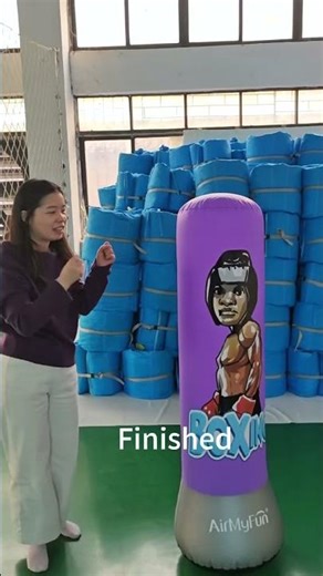 how to use punching bag #inflatablepunchingbag #inflatablebopbag