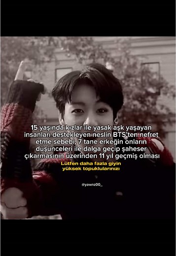 oyle iste. sarki adi: War Of Hormon- BTS #btsptw #foryoupage #BTS #fypviral #global #edit #fyppppppppppppppppppppppp #fypシ゚ #warofhormone Translate: The reason why the generation, which supports 15-year-old girls and people who have forbidden relationships, hates BTS is that 11 years have passed since 7 men make fun of their thoughts and make masterpieces.