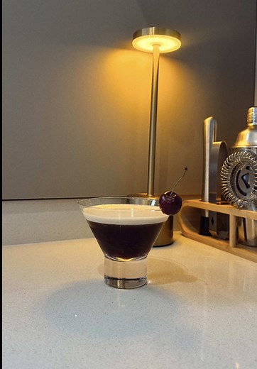 Cherry Espresso Martini recipe