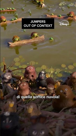 JUMPERS OUT OF CONTEXT 🙌 Jumpers - Un salto tra gli animali è disponibile ora su #DisneyPlus