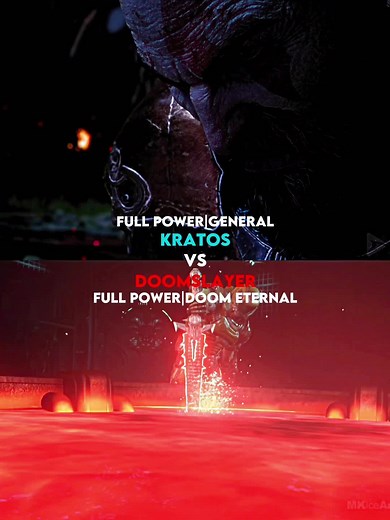 Kratos VS DoomSlayer: Epic Battle of Strength