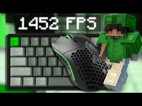 Smooth 360 FPS Keyboard + Mouse ASMR Sounds | Hypixel Bedwars