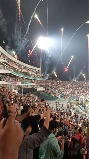 19K views · 1.3K reactions | What a brilliant fireworks on Pakistan super League final at the stadium Lahore #LahoreQalandars #PakistanSuperLeague #KusalPerera #viralpost2025 | Himalaya Express | Facebook