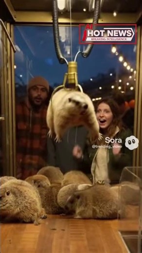 Hilarious Claw Machine Fail – Real Animal Surprise! – AI Video