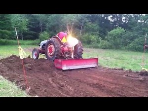 7 ft Box blade on a Ford 9n