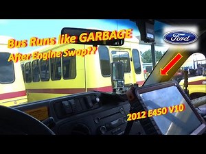 Bus Runs Like GARBAGE after Engine Swap?? (Ford E450 V10)