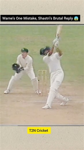Warne’s One Mistake, Shastri’s Brutal Reply