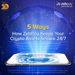 6 comments | At ZebPay, we take asset security as our topmost priority. Learn more about how ZebPay keeps your assets safe.️  Download ZebPay now: https://zebpay.onelink.me/3539094372 (Crypto, Trading, Assets, Bitcoin, Safety) #ZebPayTurns10 #ZebPay #CryptoAssets #CryptoMeinPro #Safety | ZebPay | Facebook