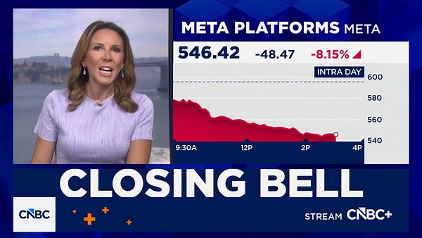 Meta shares plunge 8% for worst day since October after back-to-back child safety losses in court