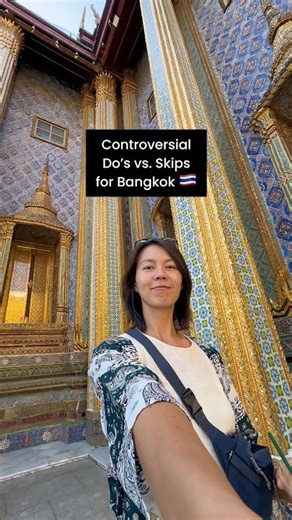 Do vs. skip activities for Bangkok? 🤔 Just did a monthlong trip to Thailand! #travel #bangkok