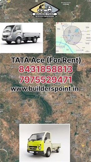 Tata ace Goods Carrier is now available for rent in Yadgir.