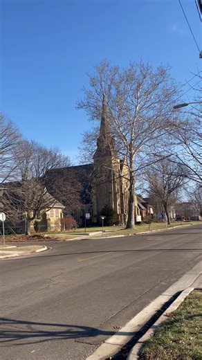 A beautiful sound to behold as both bells of First Presbyterian Church and Trinity Episcopal of Marshall, MI rang loudly and clearly for five minutes 12/25/2025 at 11:00. Ringing the birth of Jesus! Thank you Ron Koetje and Neil Somsel for providing your muscle. Becky Wright, Historic Trinity Episcopal Church, Marshall MI Historian | Trinity Episcopal Church