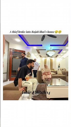 A thief broke into Rajab bhai’s house😢🥺|#videoediting |@AmirEdits804